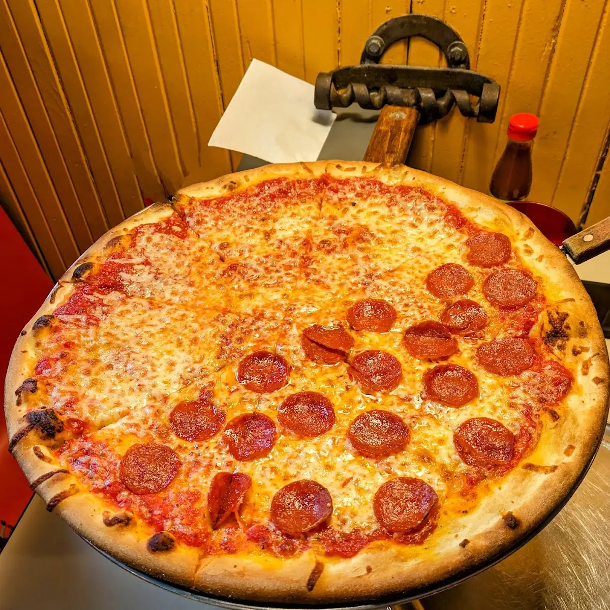 Pepperoni and Cheese Pizza