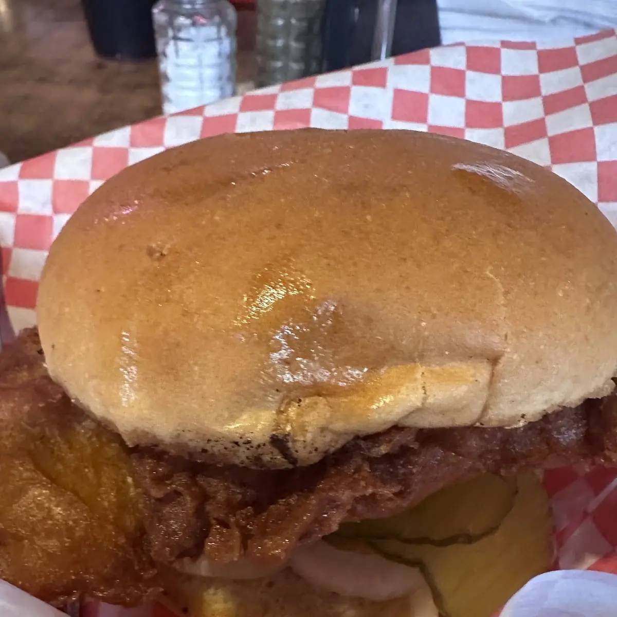 Pork Chop Sandwich