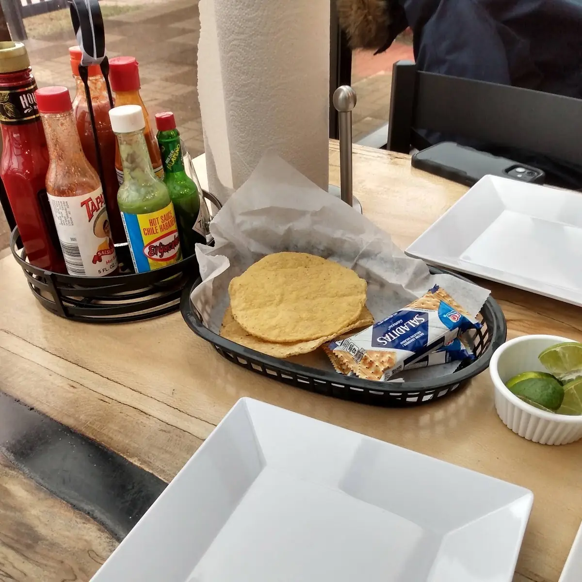 Served with Ceviche Tostada De Ceviche