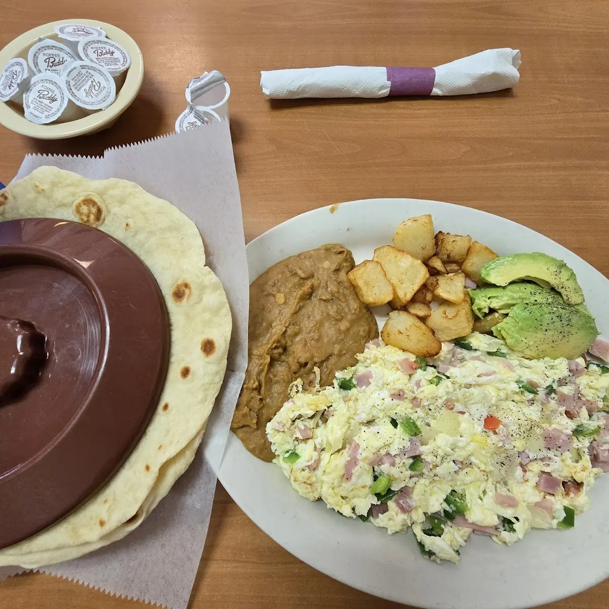 Ham & Eggs a La Mexicana