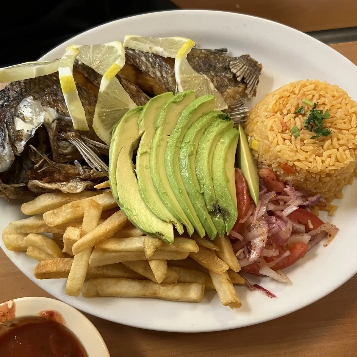 Whole Fried Tilapia Fish