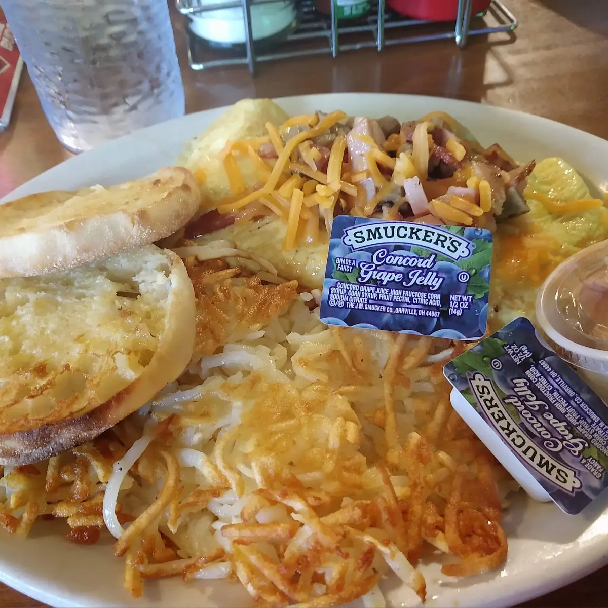 Ham and Cheese Omelette