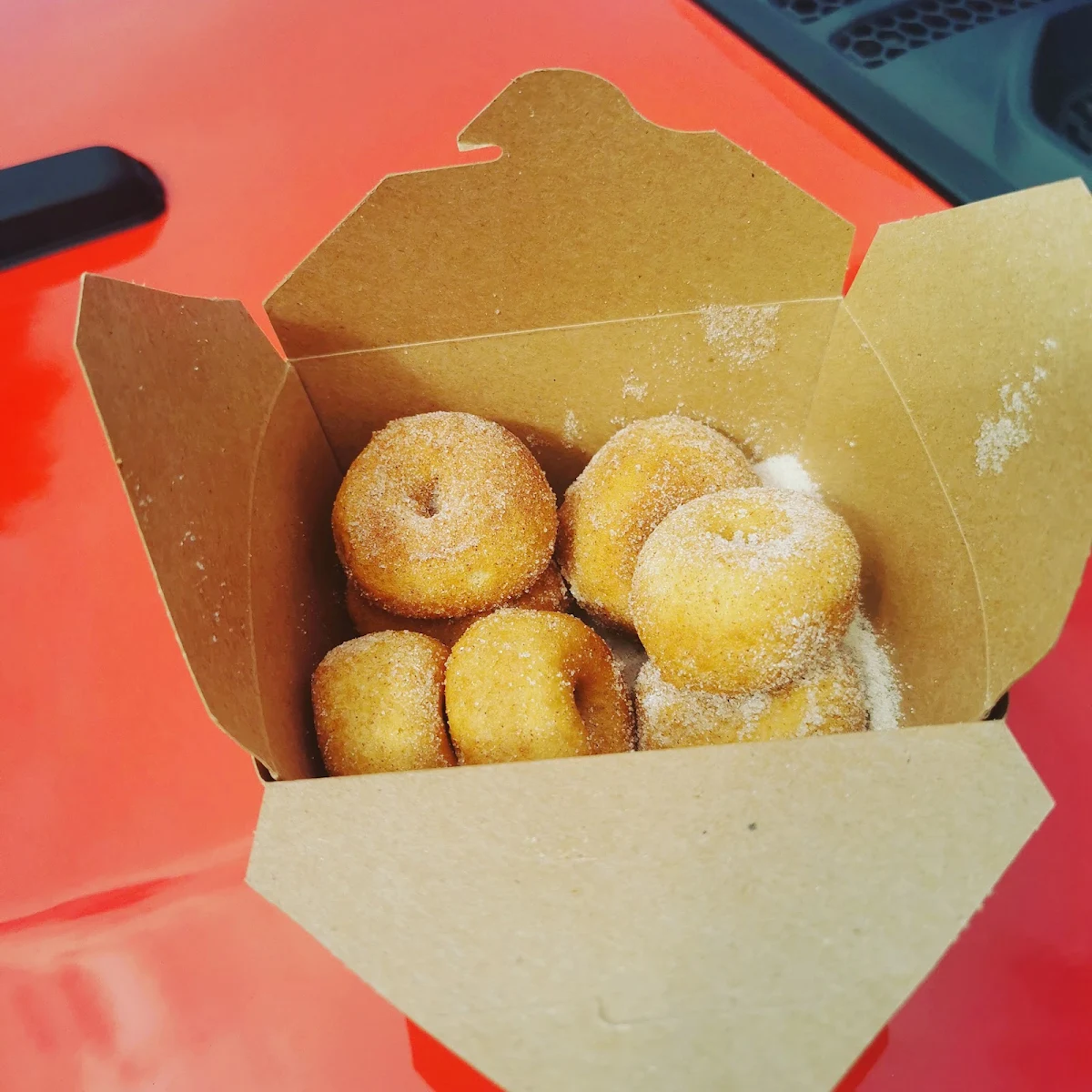 Apple Cider Mini Donuts