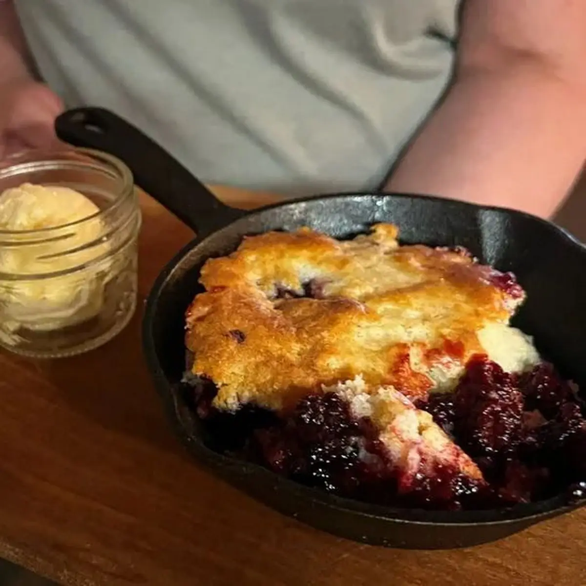 Mrs Elliott's Blackberry Cobbler