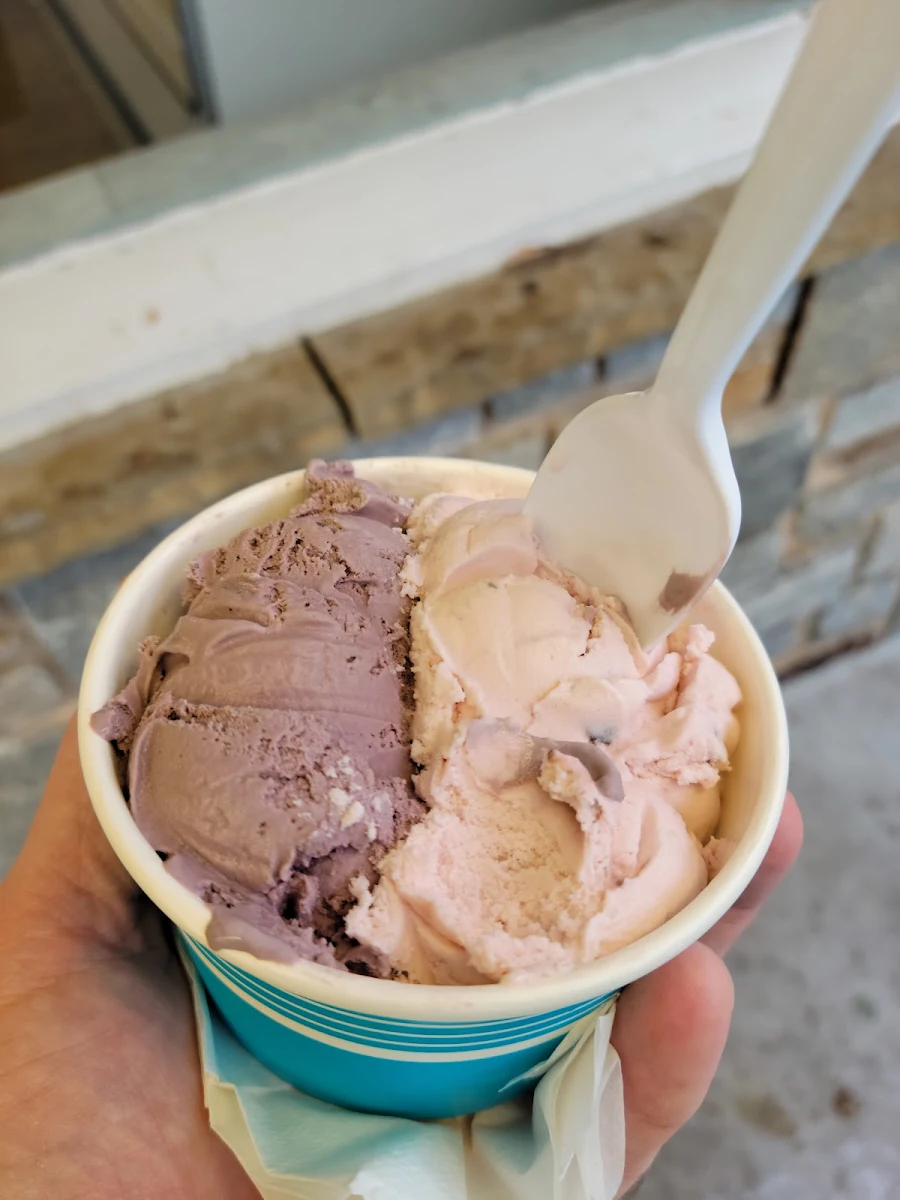 Black Cherry and Raspberry