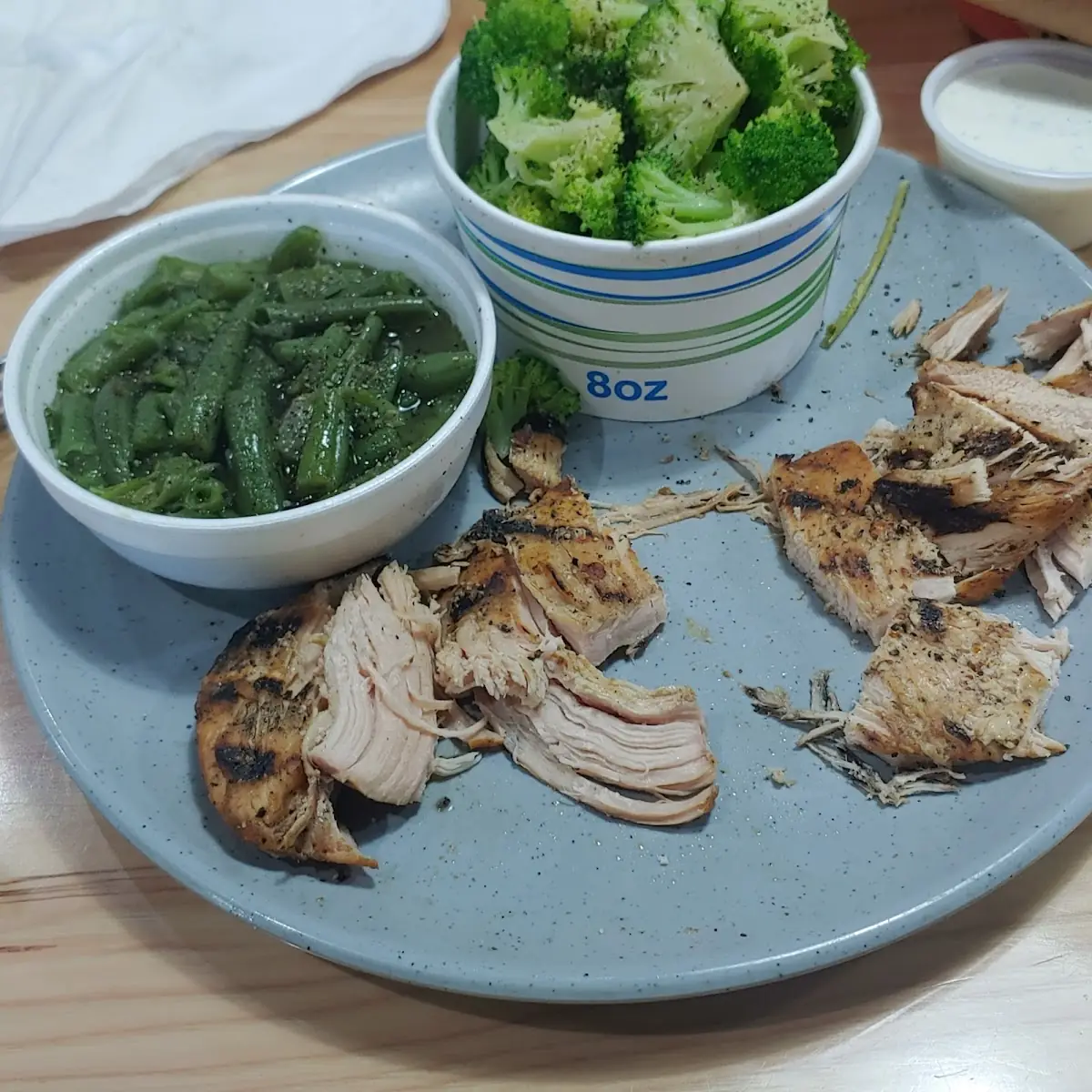 Grilled Chicken Breast Lunch
