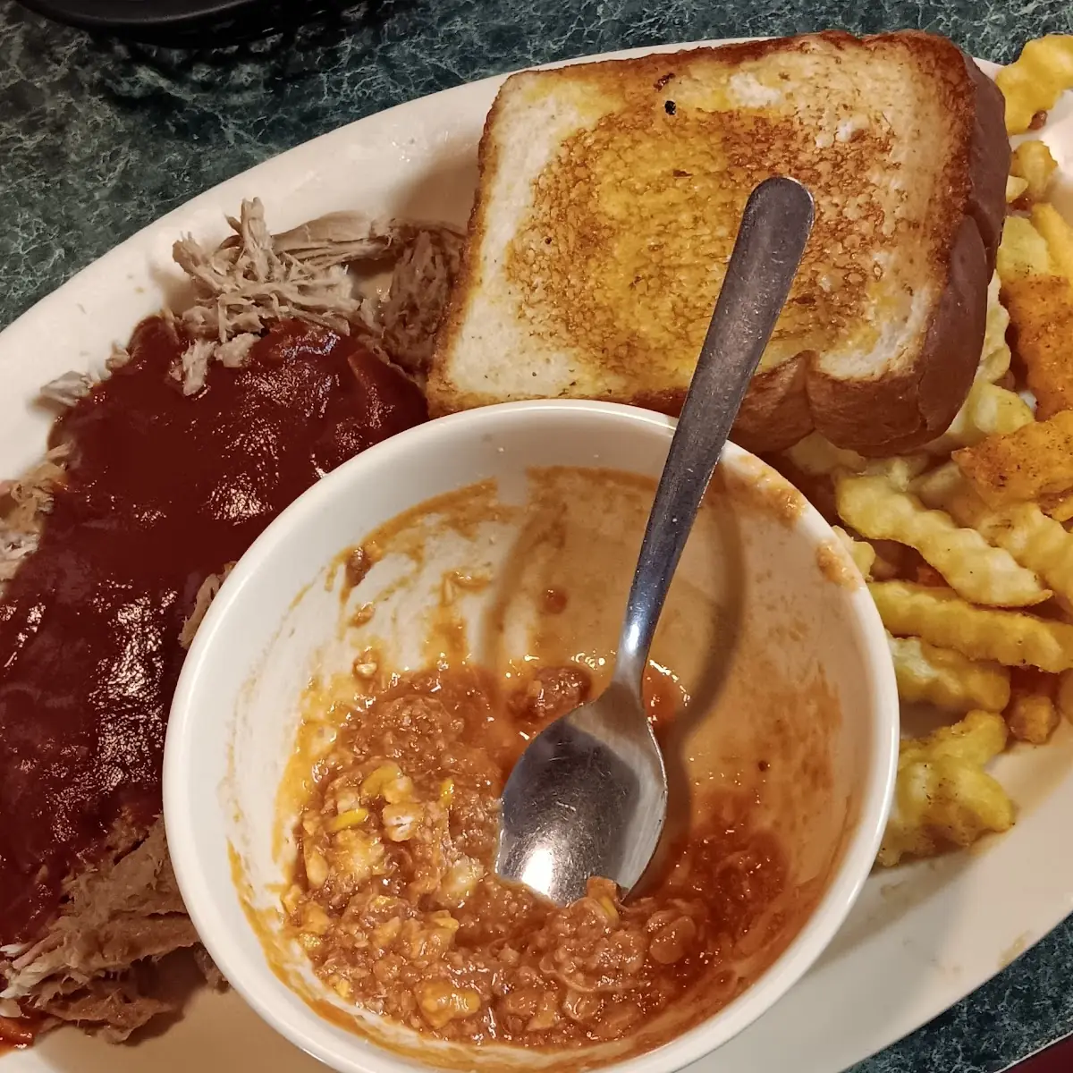 BBQ Pork Plate with 2 Sides