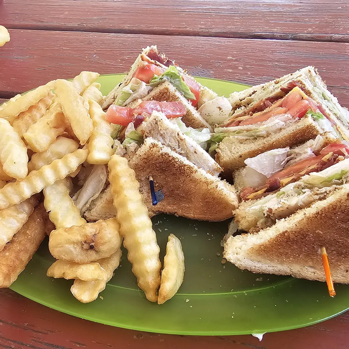 Fried Chicken Club Sandwich