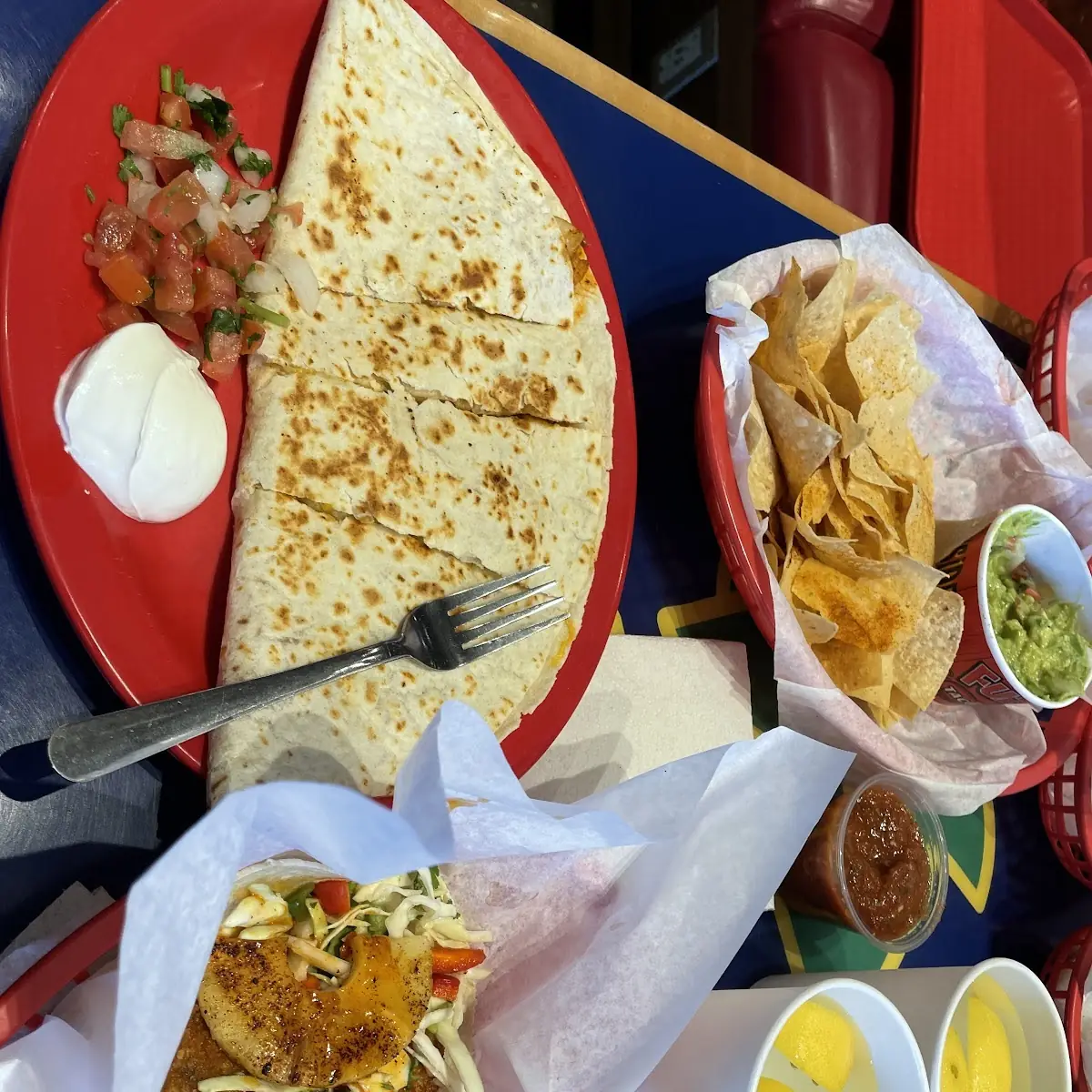 Grilled Shrimp Quesadilla