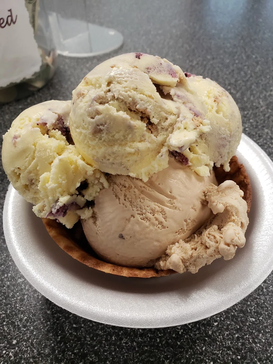 Brown Butter Bourbon Truffle Ice Cream