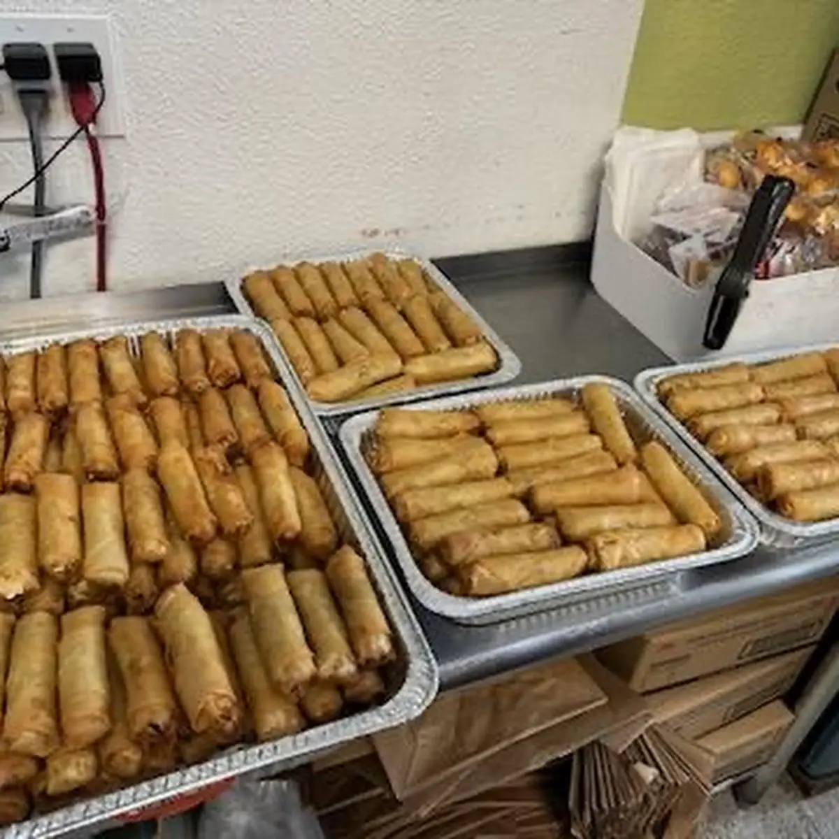 Party Tray Spring Rolls