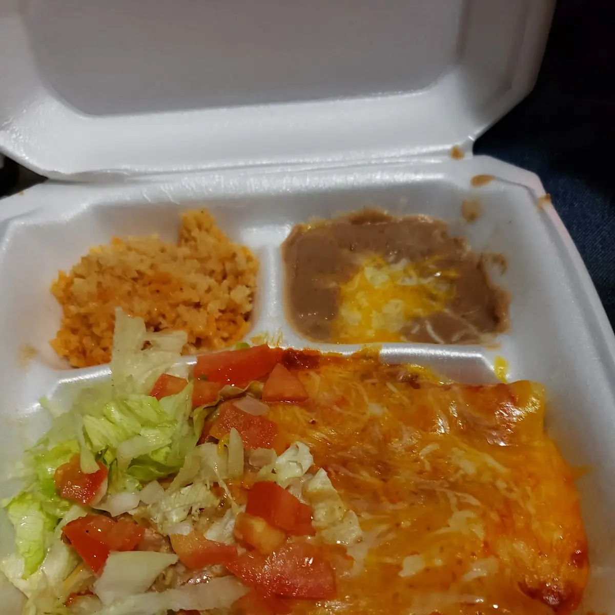 Red Enchilada Plate