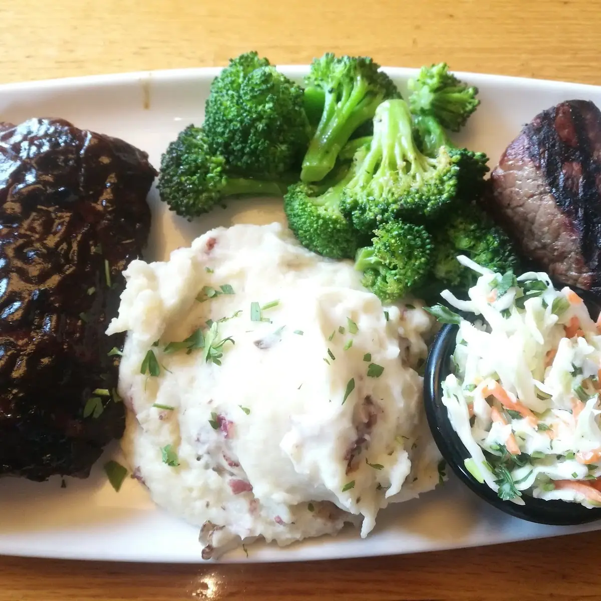 Served with Steamed Broccoli