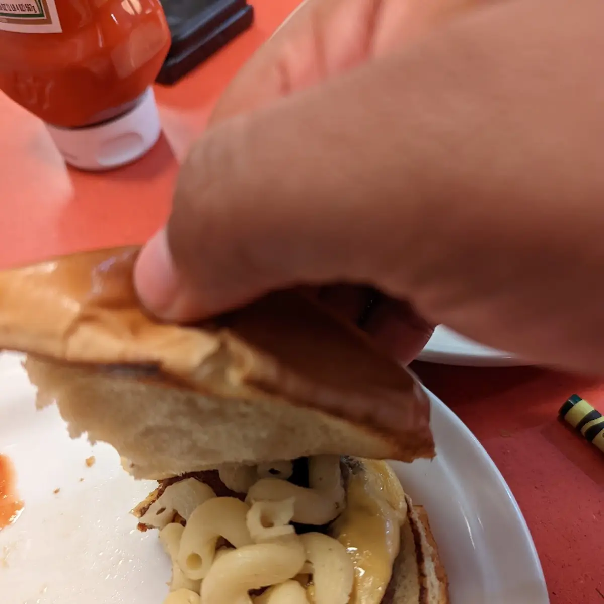 Mac and Cheese Burger