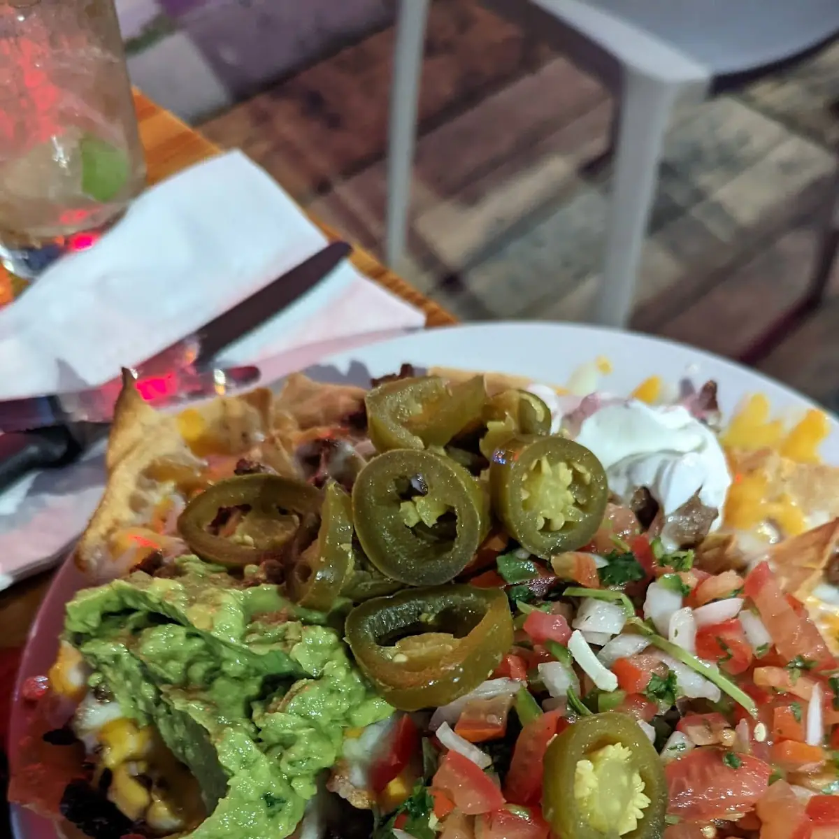 Carne Asada Nachos Grande