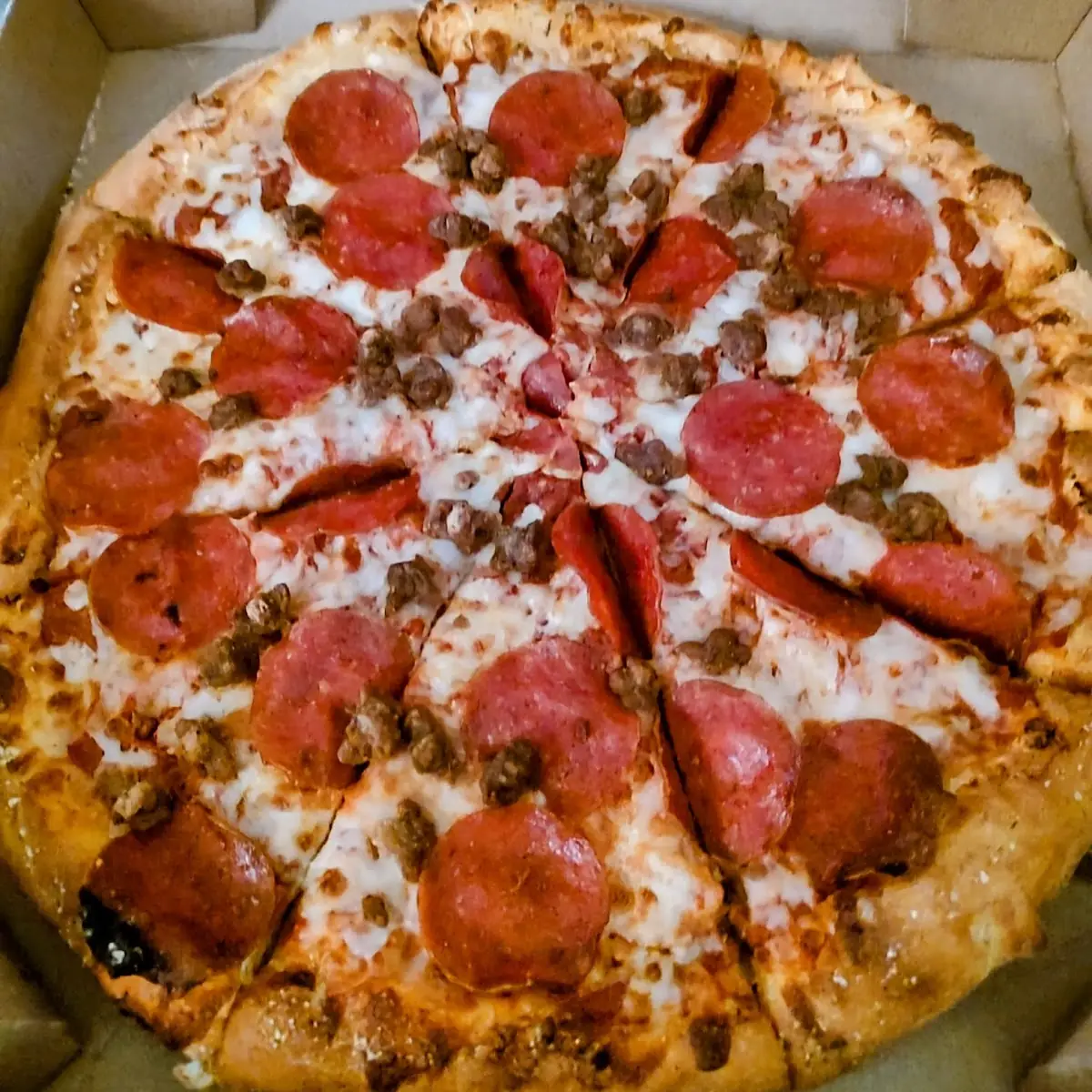 Beef & Pepperoni Pizza