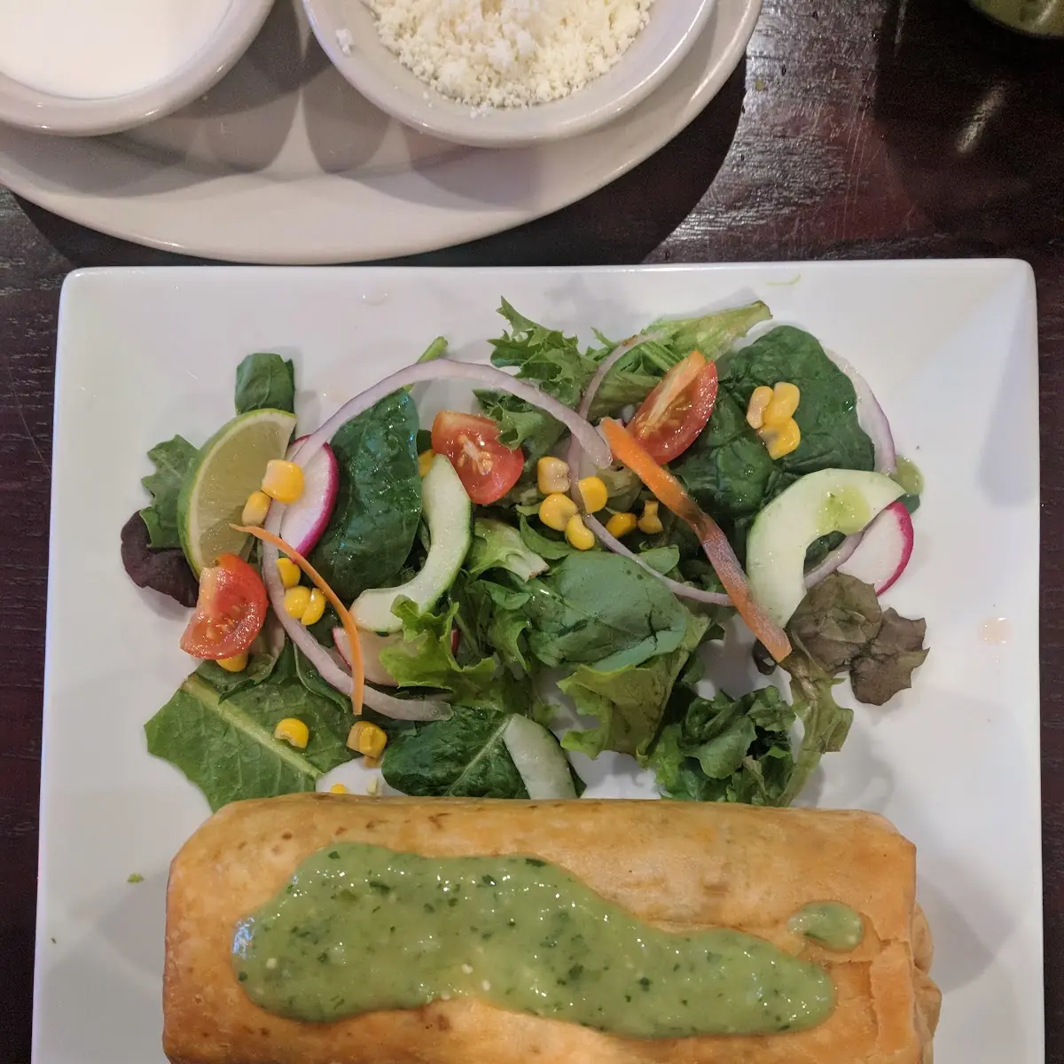 Chimichanga Dinner
