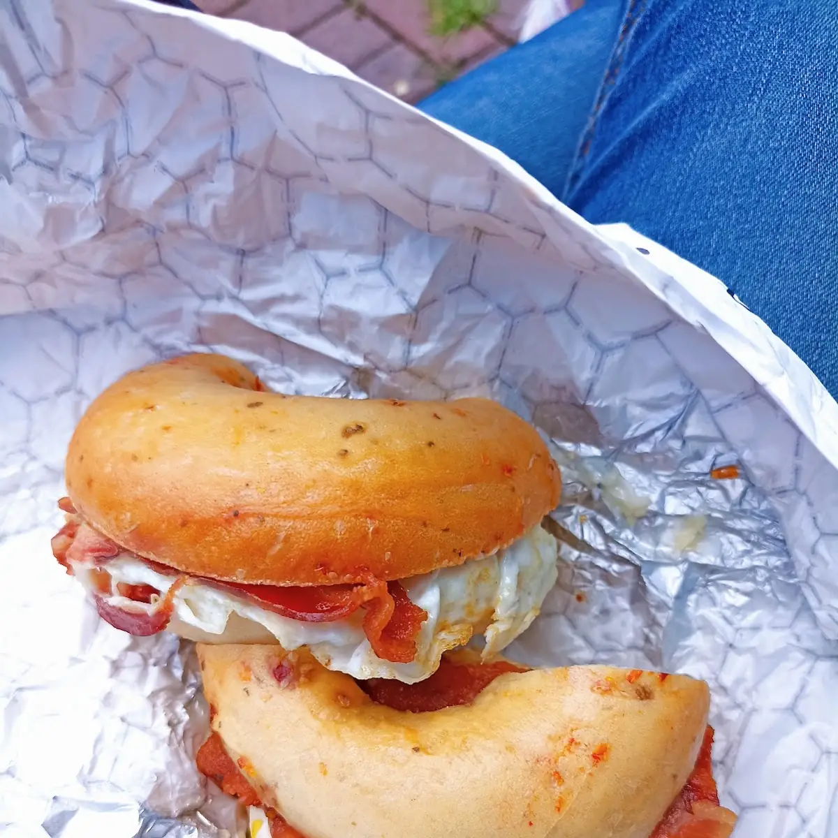 Bacon Egg Cheese Sandwich