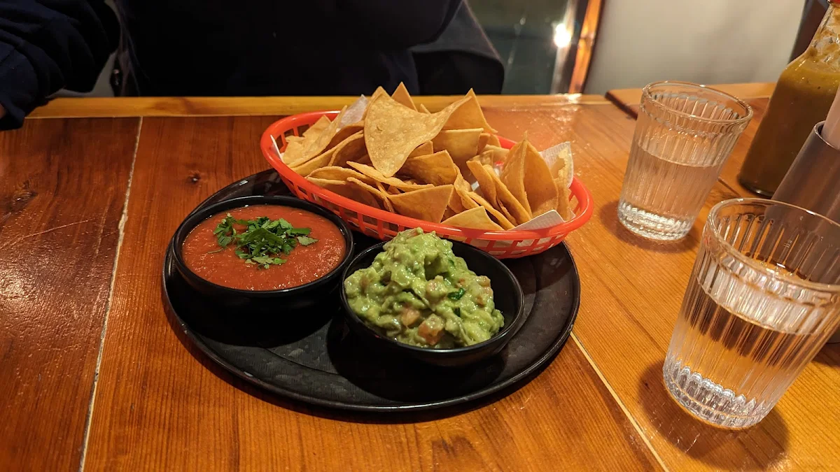 Chips Salsa and Guacamole