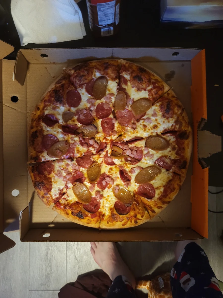 3 Meat Pizza