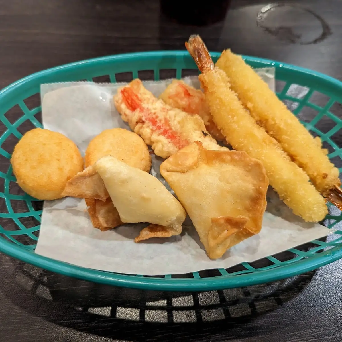 Deep Fried Scallops Cheese Wontons Crab Stick Shrimp Stick