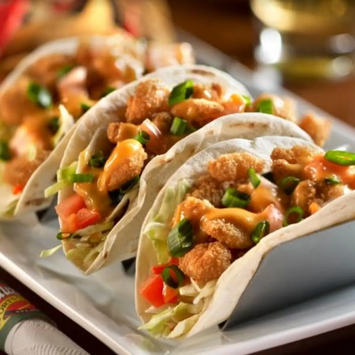 Bang Bang Shrimp Tacos