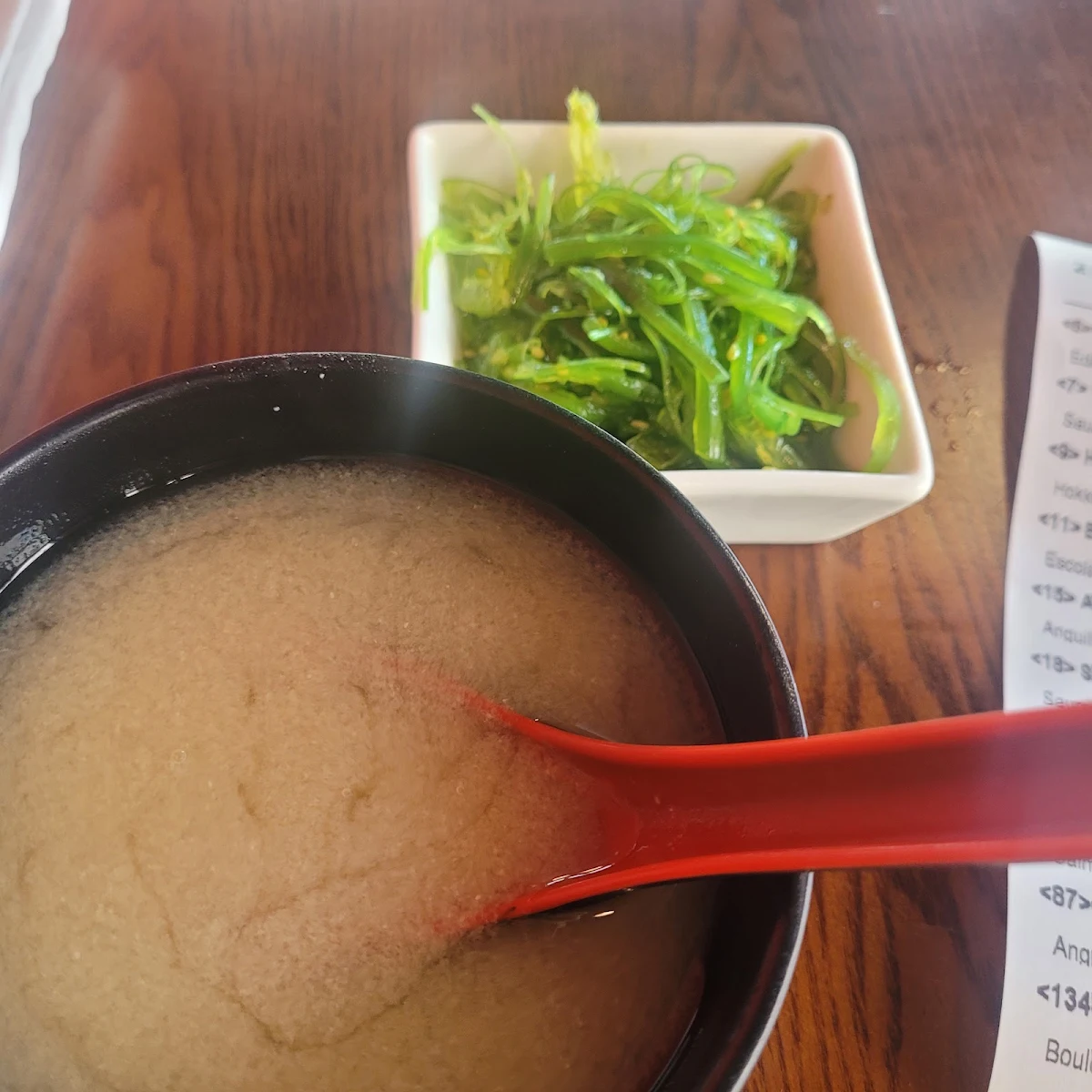 Miso Soup, Sushi Samurai