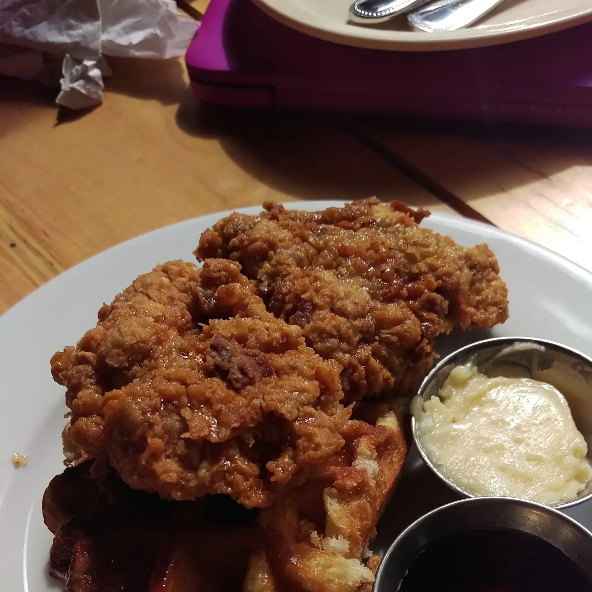 Chicken and Waffles