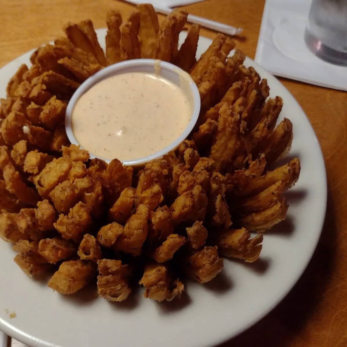 Cactus Blossom with Dipping Sauce