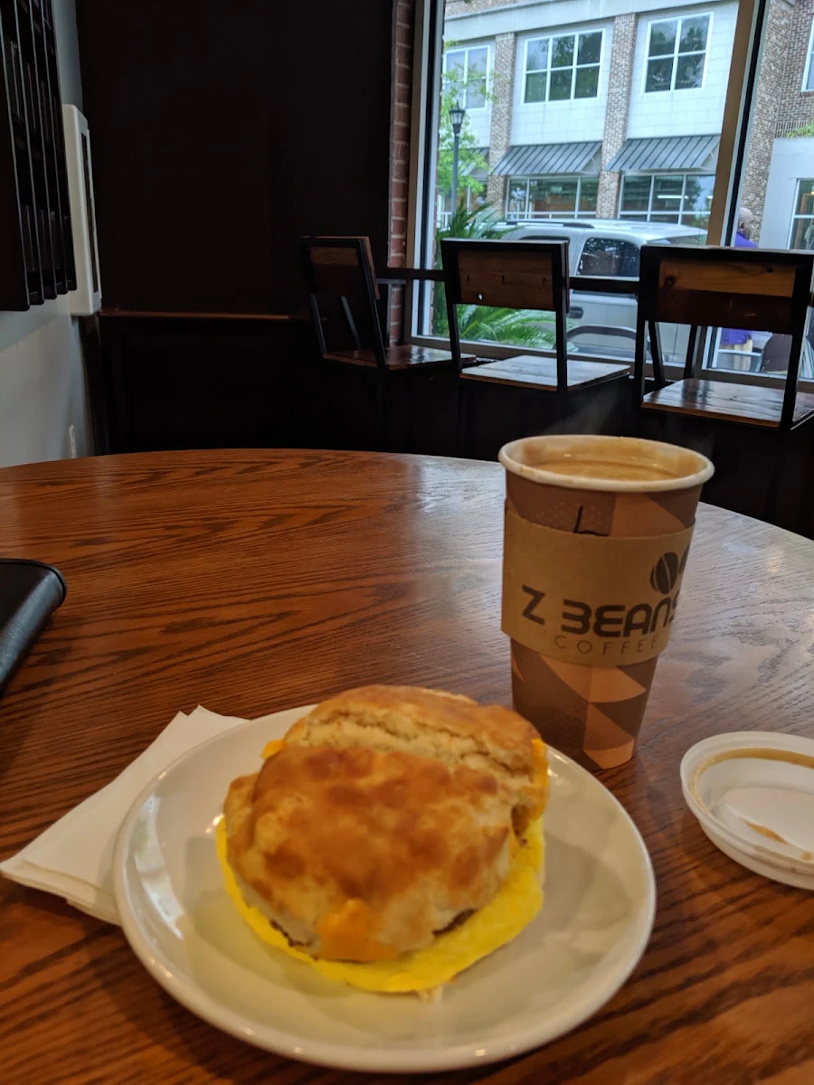 Sausage and Egg Biscuit