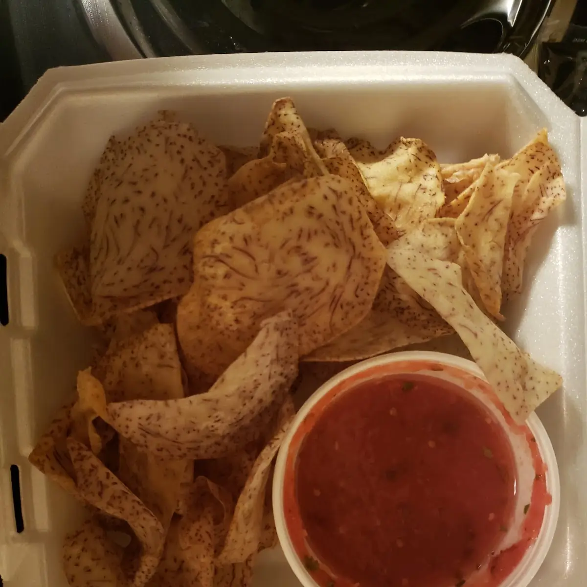 Taro Chips & Salsa Seasonal