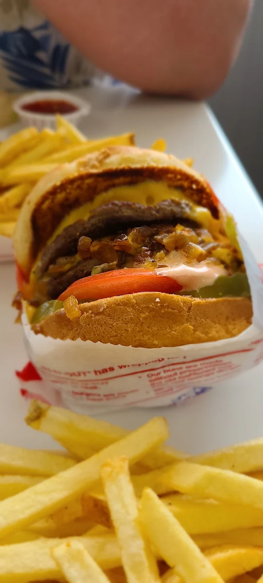 Animal Style Burger