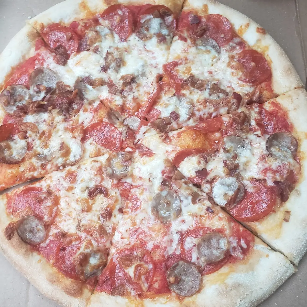 Personal Pepperoni Sausage Bacon
