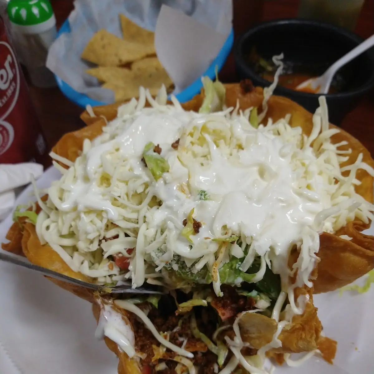 Chorizo Taco Salad