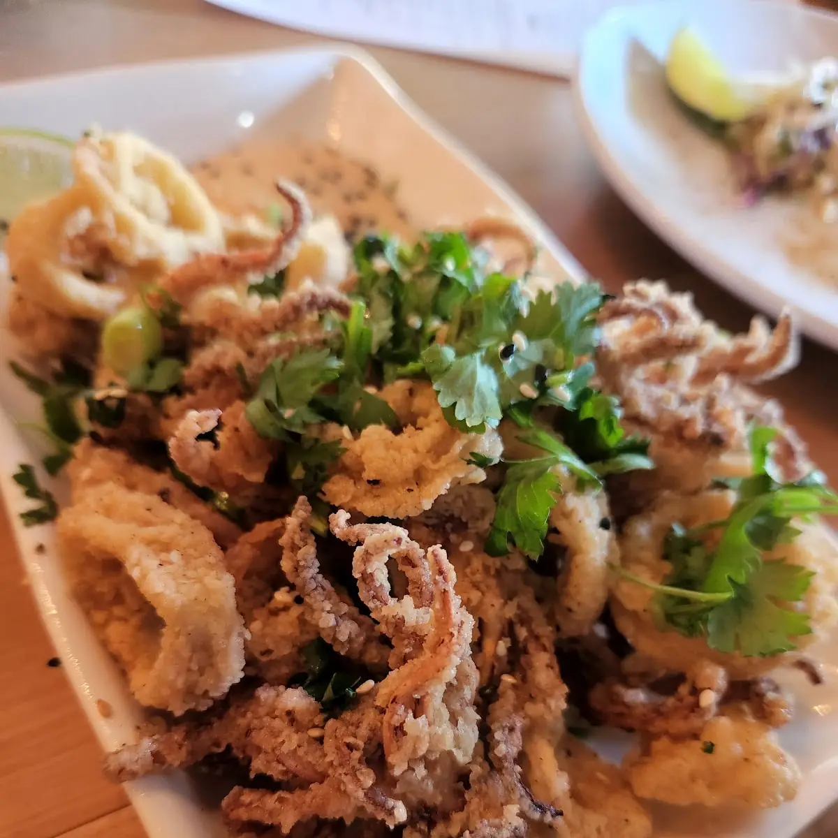 T and Pepper Calamari
