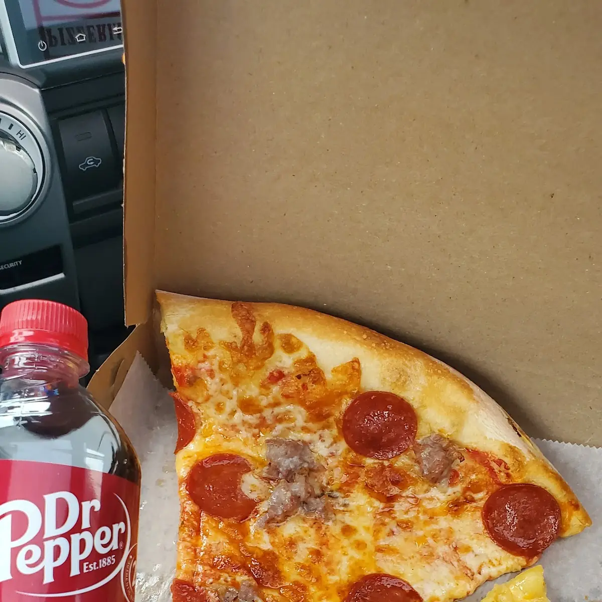 Sausage and Pepperoni Pizza