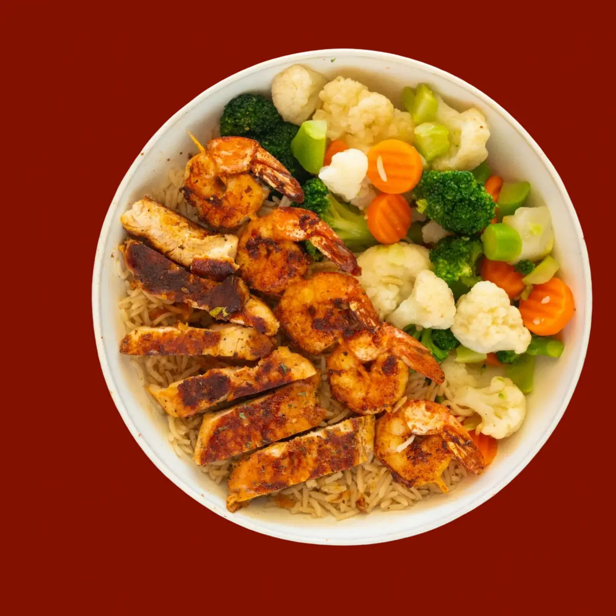 Grilled Chicken Rice Bowl