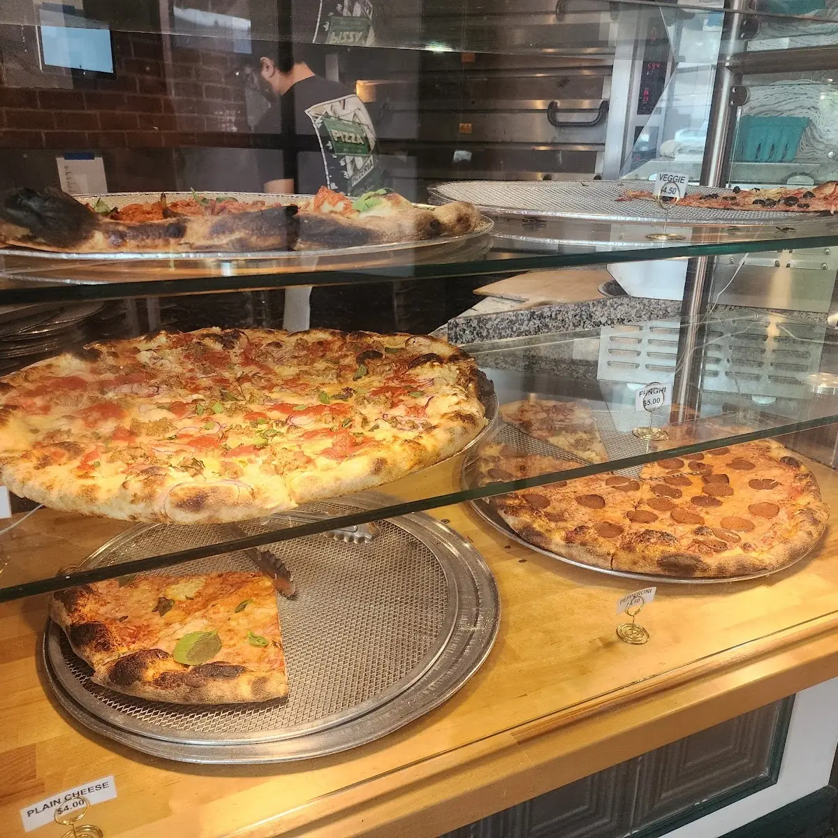 Nice Variety of Vegan Pizza