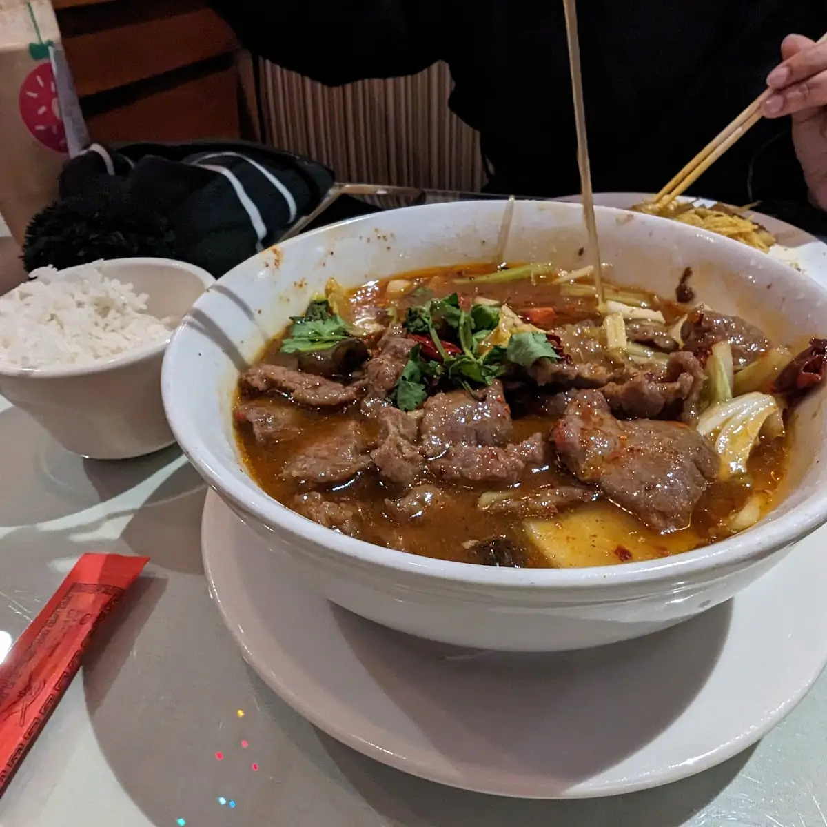 Thin Sliced Beef in Szechuan Sauce