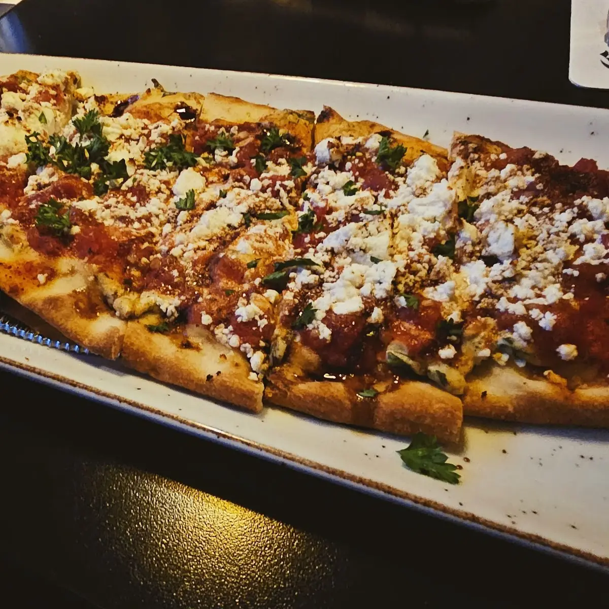 Bruschetta Flatbread, Bad Dog Corunna