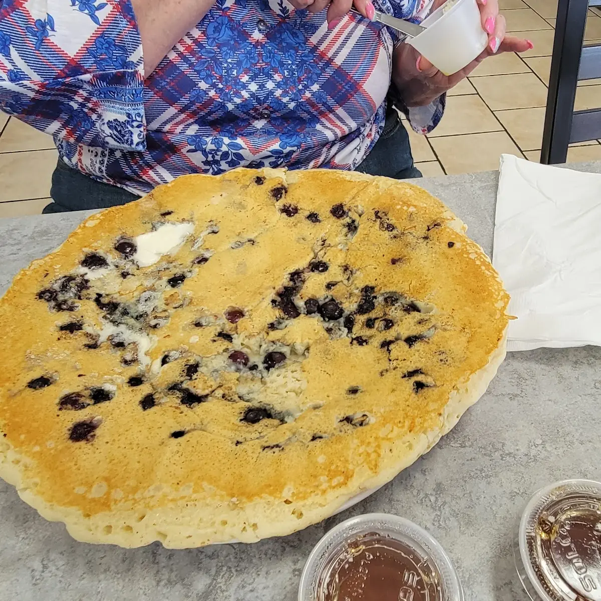 Kids Blueberry Pancake