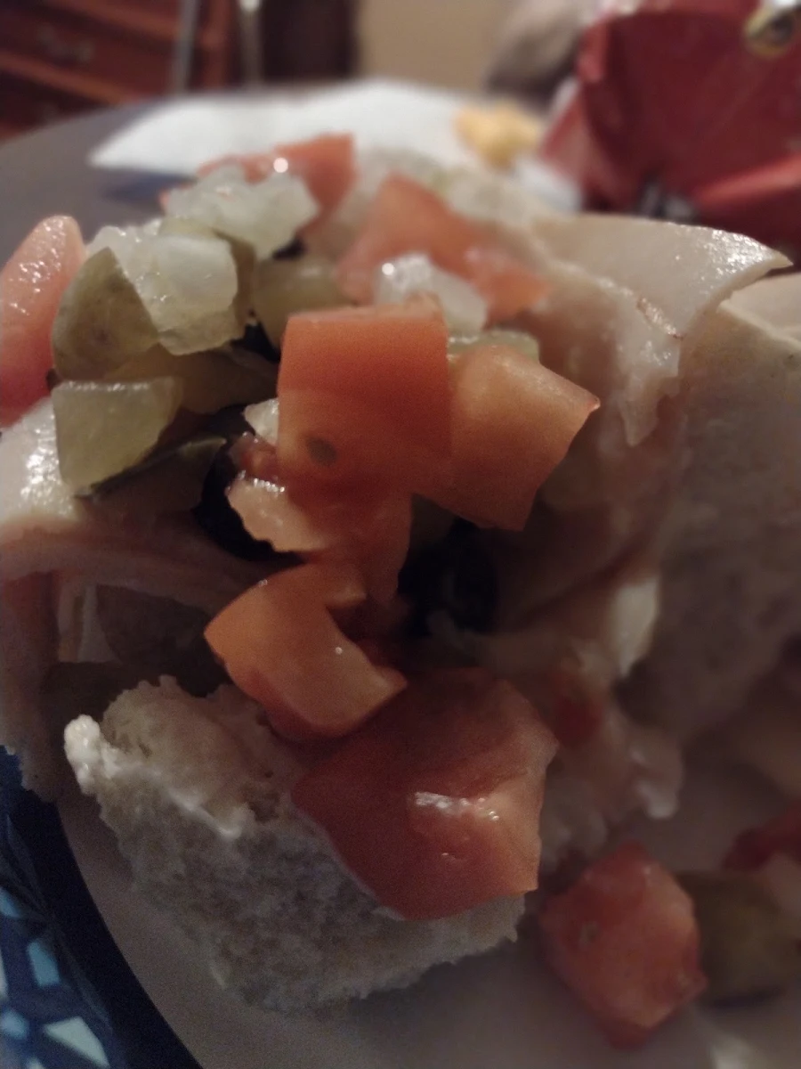Turkey and Cheese Sub