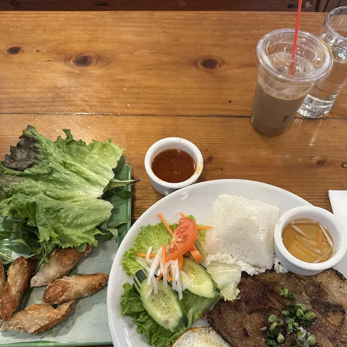 Rice Plate with Pork Chop