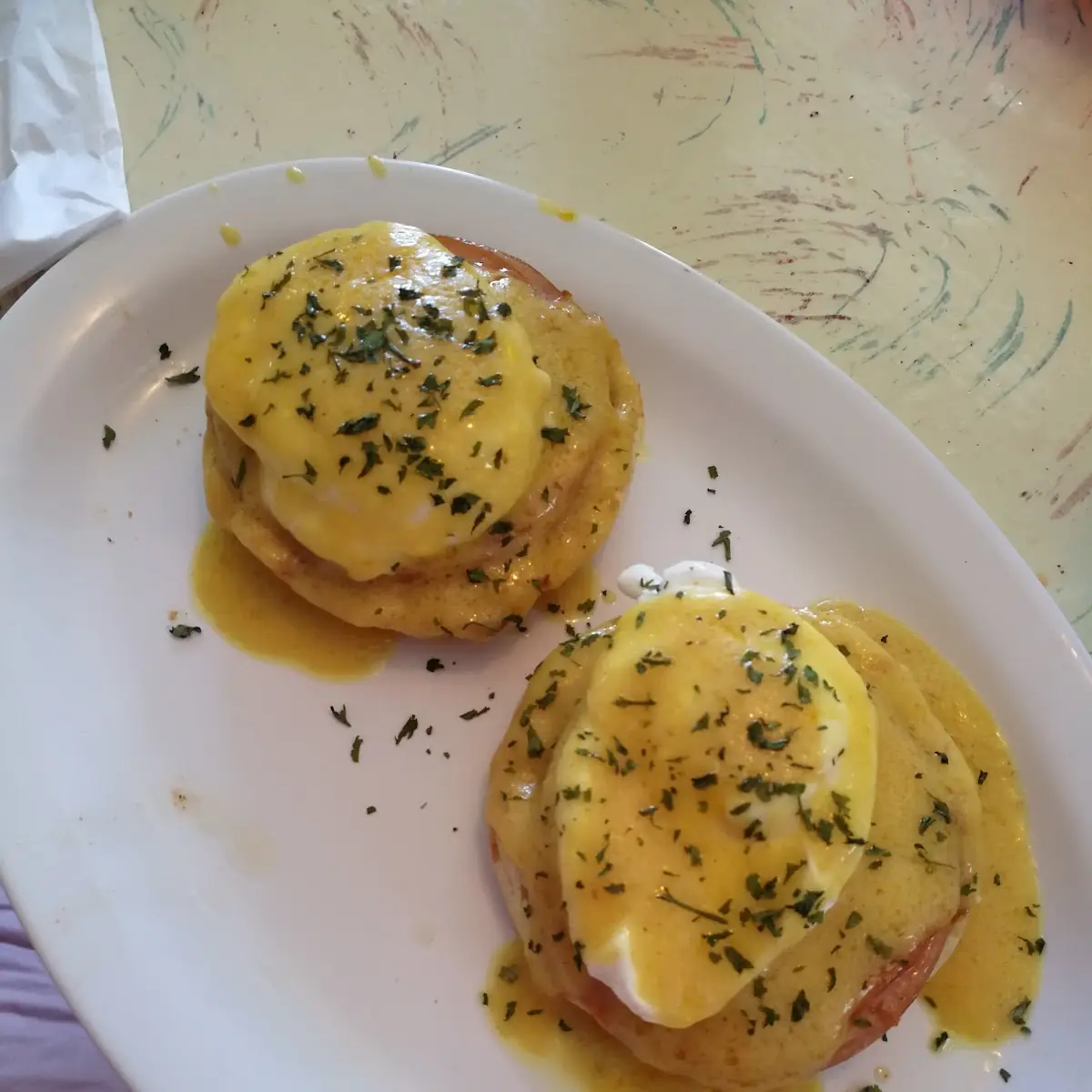 The Bacon & Avocado Benedict