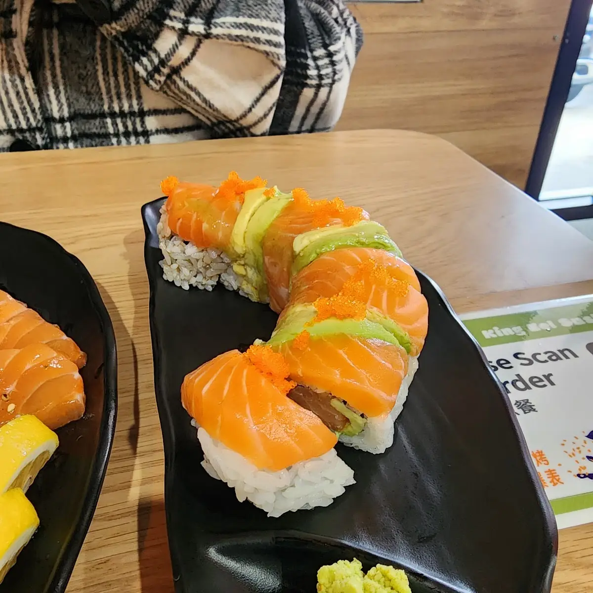 Salmon Sashimi 7pc