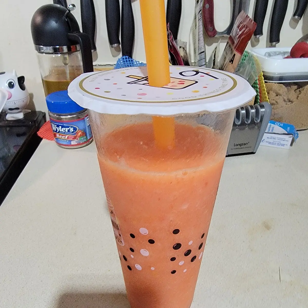 Strawberry and Mango Smoothie