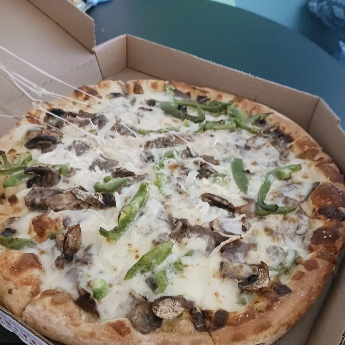 Philly Cheesesteak Pizza