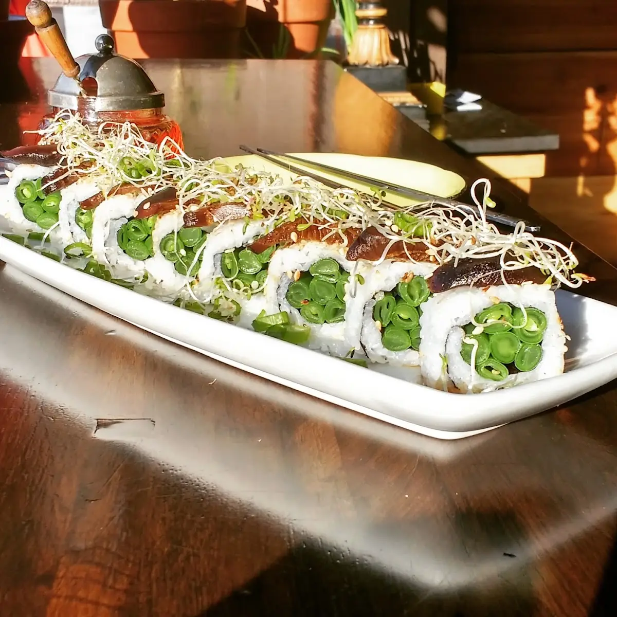 Green Bean Edamame Roll