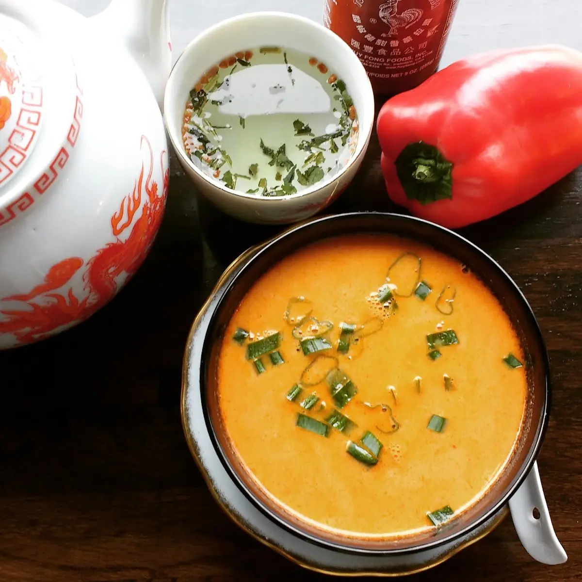 Thai Coconut Curry Soup
