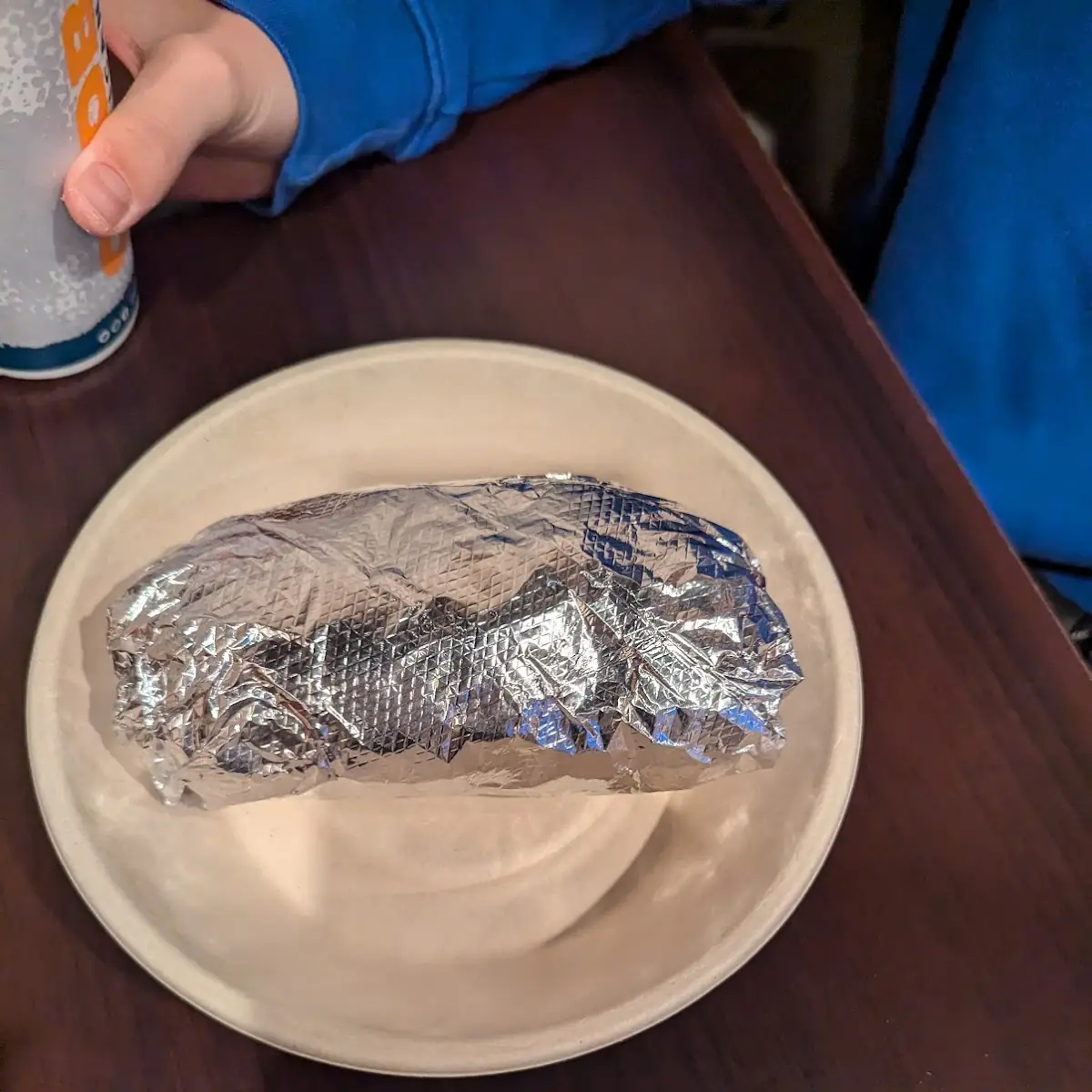 Adobo Chicken Burrito